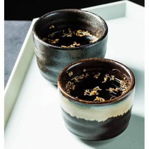 Antique Coffee Mug Ceramic Tea Cup Retro Personality Brief Porcelain Afternoon Water Mug Home Decor Drinkware