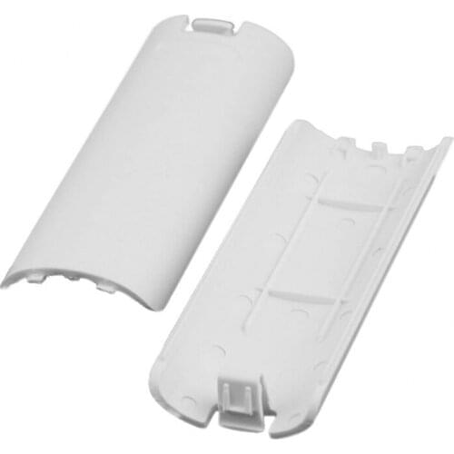 2pcs Wireless Game Controller Battery Case Back Cover For Wii Remote Controller Gamepad Handle Battery Cases Covers