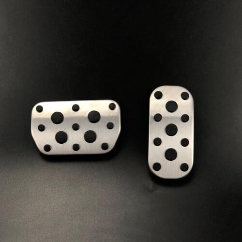 For Toyota C-HR AX10 IZOA 2016-2019 Fortuner Harrier Sienta Stainless Steel Gas Fuel Brake Accelerator Foot Rest Pedal Cover