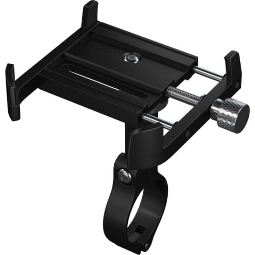 Cycling Aluminum Alloy Mobile Phone Bracket 360° Rotatable Bicycle Motorcycle Electric Bike Holder Rack Non-slip MTB Phone Stand