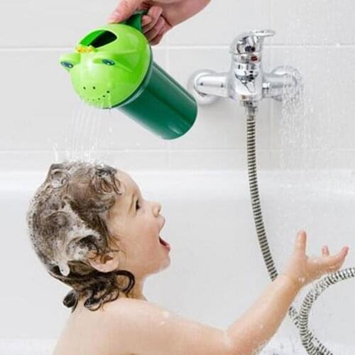 Baby Shampoo Cap Summer Frog Kids Baby Shampoo Cup Cap Hat Baby Bath Toys Tub Bath Products Care For Children