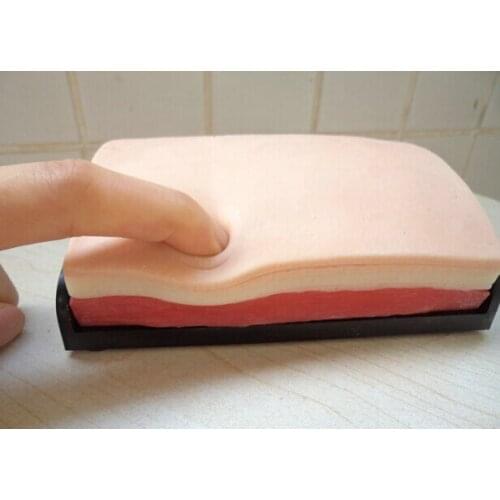 Skin model surgical sutured skills training module simulation training modelr human skin sutured