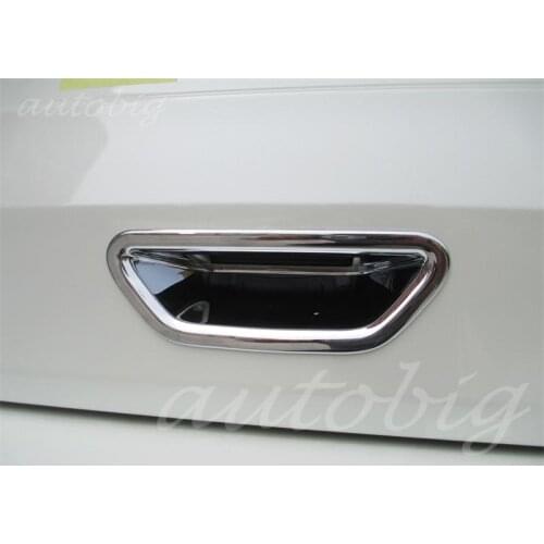 Trunk Door Handle Cover Trim For Nissan X-Trail Rogue T32 2014 2015 2016 2017 2018 2019 2020 Glossy Chrome Molding Accessories