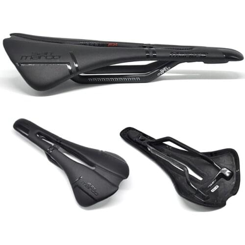 New SANMARCO All Carbon Fiber Mountain Bike Road Bike Bicycle Hollow Light Cushion Saddle Bicycle Cushion Bicycle Parts