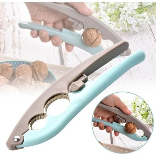 Plastic Walnut Clip Pecan Fruit Nut Shelling Opener Walnut Pliers kitchen gadget Various Nut Shelling Tools kitchen items