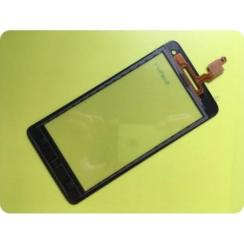 Black Rainbow Sensor Phone Replacement Parts For Wiko Rainbow Touch Screen Digitizer Glass Panel + tracking