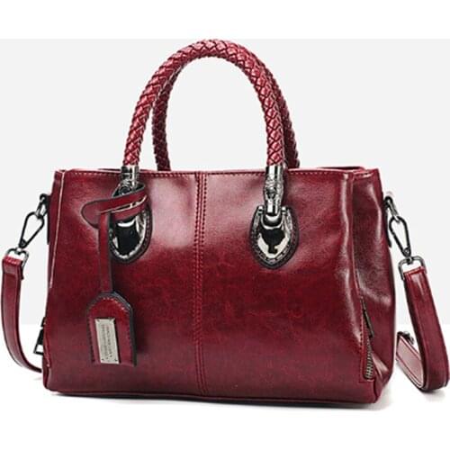 Women Handbags Ladies PU LeatherLarge Capacity Female Casual Tote Bags Quality Female Shoulder Bags Bolsas For Femme