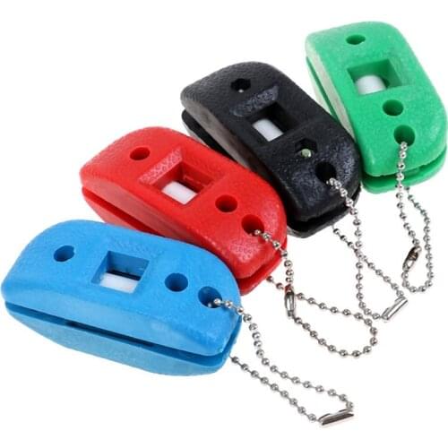 1pc Skate Sharpener Sandrock Skates Bilateral Sharpener Skate Hockey Portable Hanging Storage Bag With Storage Bag