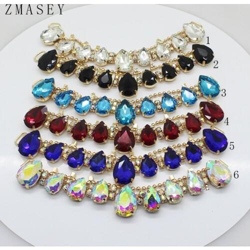 High Quality 1 Pcs 130x20MM Fashion Crystal And Rhinestone Buckle, Bikini Connector, Dress Decoration, Buckle DIY Accessories