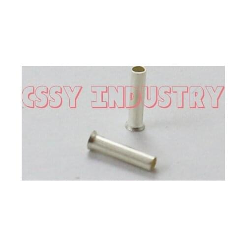 2017 freeshipping 100pcs/lot EN1006 t0 EN2508 Bootlace cooper Ferrules kit Wire Crimp Connector Insulated Cord Pin End Terminal