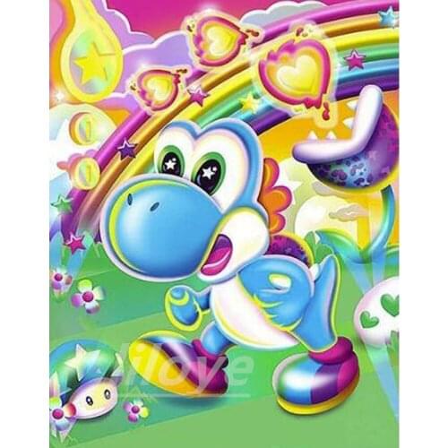 5D DIY Diamond Painting Cartoon Full Square Round Diamond Embroidery Child Gift Diamond Mosaic Pictures of Home Decoration DF341