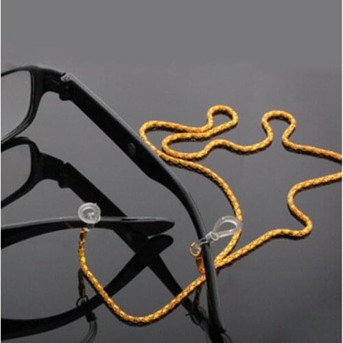 60CM Sliver White Gold Black Reading Glasses Spectacles Sunglasses Eyewear Eyeglass Chain Neck Cord Strap Rope