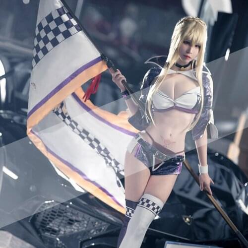 Anime Fate Grand Order Arturia Pendragon Game Cosplay Costume Women Halloween Carnival Party Uniform Brand New