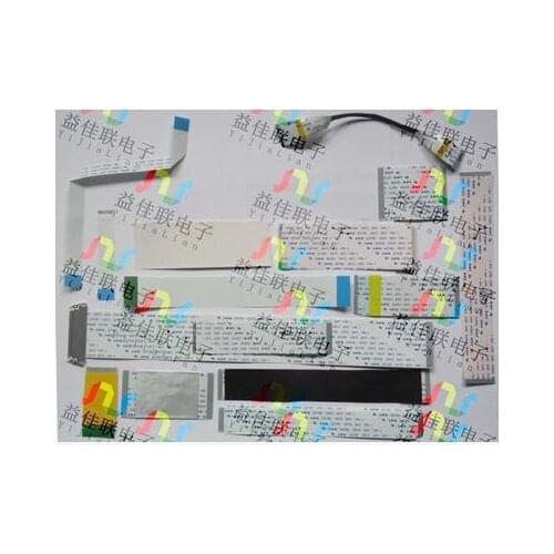 Free shipping flat cable the loop 0.5mm-22p-1300mm-A FPC LCD LVDS 0.5mm 22pin 1300mm lenght homonymous 5pcs/lot