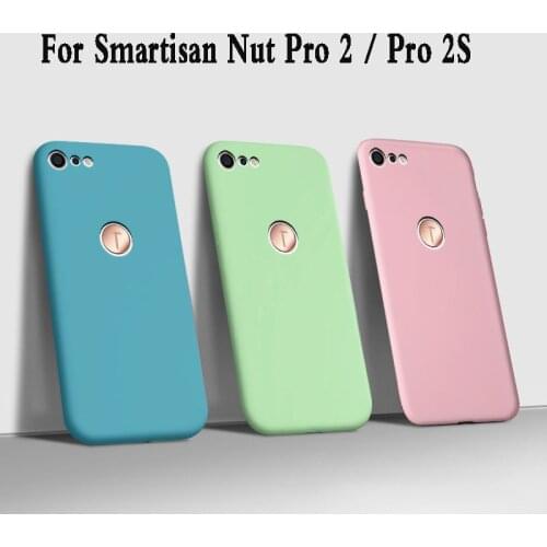 Fundas Case For Smartisan Nut pro 2S OE106 tpu Liquid soft Silicone Phone Case For Smartisan Nut pro 2 OS105 Cover armor Coque