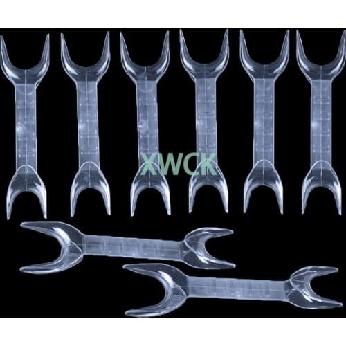 10PCS Dental Tool T-Shape Intraoral Cheek Lip Retractor Opener Double Head Orthodontic Teeth Mouth Opener