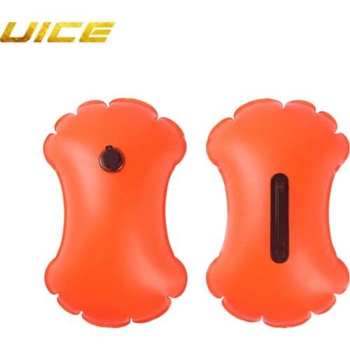 Swimming Float Bag Waterproof PVC Inflatable Swim Buoy Water Sport Lifesaver Life Buoy Air Dry Tow Sailing Flotation Bag