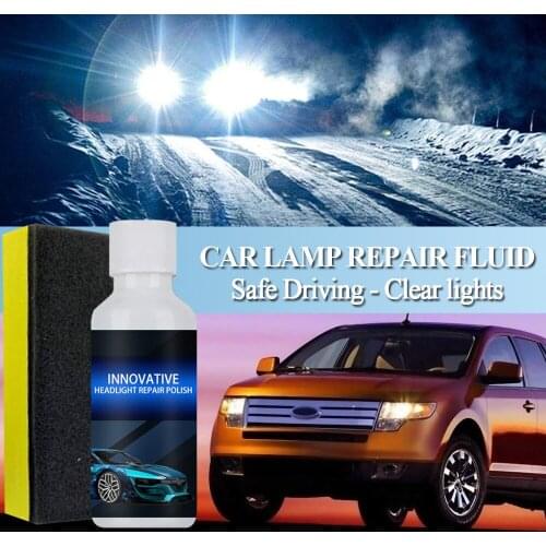 Car Headlight Refurbishment Repair Scratch Remove Polishing Crystal Coating Oxidation Repair Polishing Car Light Repair Agent
