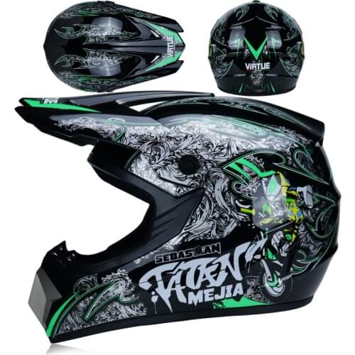 Professional Racing Motorcycle Off-road Helmet ATV Dirt Bike Helmet MTB Mountain Motocross Full Face Helmet Free Gift Capacetes