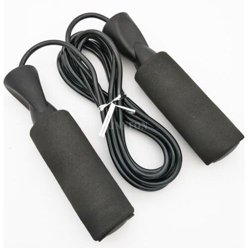 50Pcs/Lot 3M Bearing Skip Rope Adjustable Boxing Skipping Sport Jump Ropes Gym Exercise Fitness Equipment With Anti-slip Foam