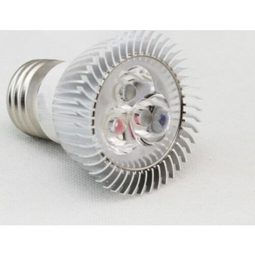 OuXean E27 3W LED Bulb Warm White 2pcs Spotlight Lamp Bar Office Room Living Room