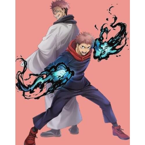 Jujutsu Kaisen Uniform Acrylic Stand Figure Model Anime Desktop Toy Kugisaki Nobara Fushiguro Megumi Itadori Yuji Inumaki Toge