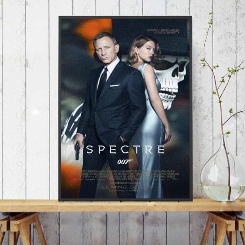 007 SPECTRE Canvas Painting Art Print Poster Picture Wall Modern Minimalist Bedroom Living Room Decoration
