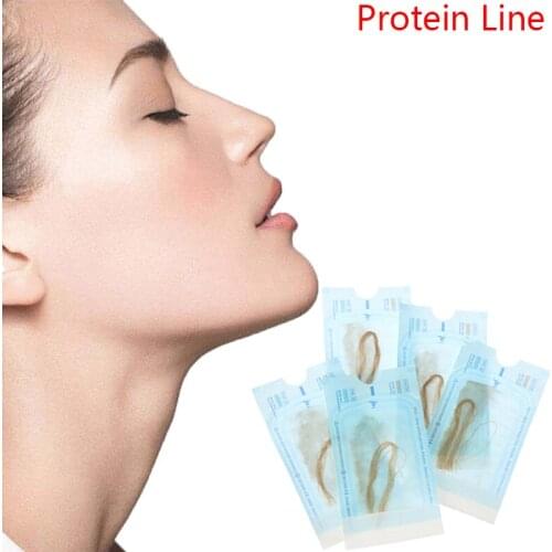 1 Or 5 Pack Gold Carved Protein Line Enhances Facial Firming And Improves Relaxation And Fades Fine Lines Crows Feet