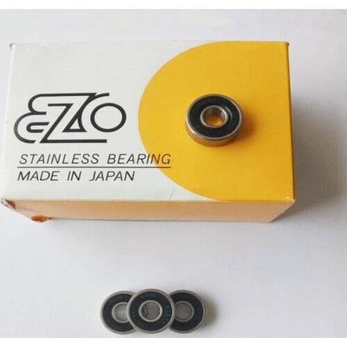 10pcs/50pcs Japan EZO stainless steel bearing S687-2RS 7*14*5mm 687H-2RS 687RS high speed miniature ball bearings 7x14x5