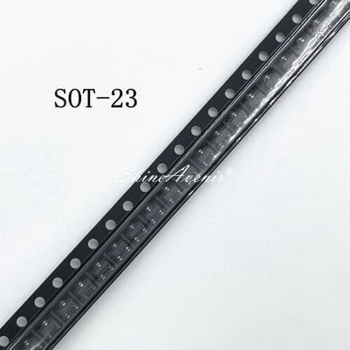 100pcs/lot Zener Diode BZX84C2V4 BZX84C2V7 BZX84C3V0 BZX84C3V3 BZX84C3V6 BZX84C3V9 BZX84C4V3 BZX84C4V7 BZX84C5V1 0.225W SOT-23