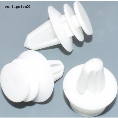 Worldgolden 100pcs plastic clip Front Door & Back Door Trim Panel for CHRYSLER 55116997AB