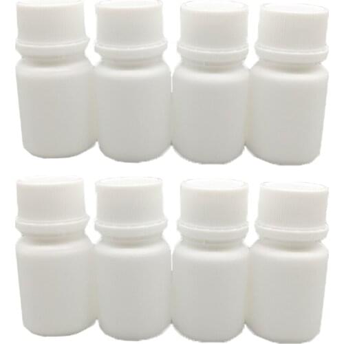 Free shipping 600pcs/lot 20cc 20ml HDPE White empty plastic Pill Bottles, Pharmaceutical bottle container with Tamper Proof Cap