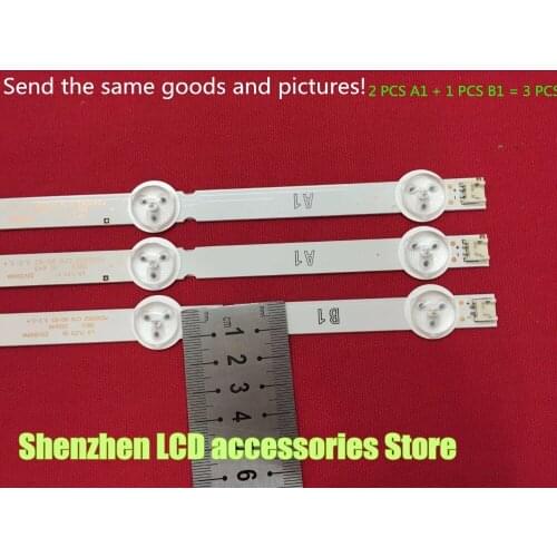 6piece/lot for LG 32'' 32inch LCD TV LED backlight 6916L-1105A A1 and 6916L-1426A B1 1set=4piece A1+2piece B1 1piece=7LED 630MM