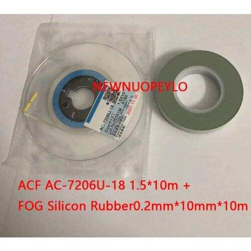 ACF AC-7206U-18 TAPE+ FOG Silicon Rubber LCD Screen Repair Kit