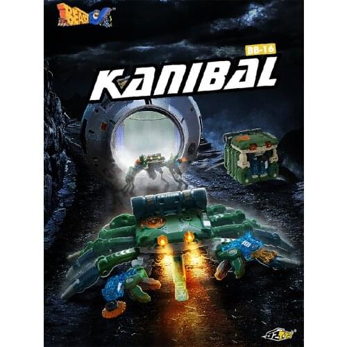 BeastBox Deformation Robots Transformation Animal Toy Cube Model Kanibal Crab Action Figure Jugetes For Gifts