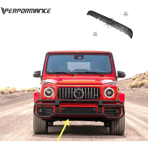 G CLASS W464 W463A G63 front lip cover W463A G63 G65 dry carbon fiber material front bumper lip covers exterior accessories