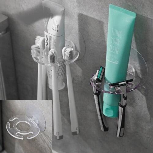 Toothbrush Holder Bathroom Organizer Toothbrush Set Dispenser For Bathroom Toothbrush Organizer Holder Wall Storage Bathroom