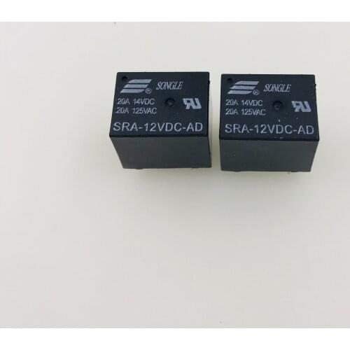 SRA-12VDC-AD 20A 14VDC HFKW-012-1HW relays