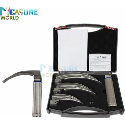 Beauty Health Dental Anesthesia throat mirror Intubation stainless steel Dental Flosser optic laryngoscope Tool Parts