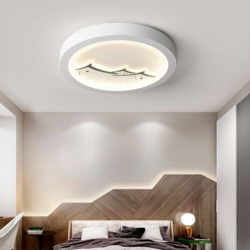 Living room round ceiling lamp simple modern study lamp balcony corridor lamp kids room lighting ceiling lamp lights children