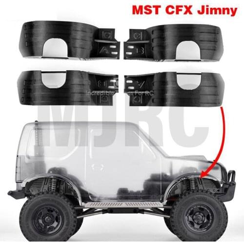 Lightweight Model Car Mudguard Fender Car Exterior Protect Decoration for Jimny MST CFX RC Car Accessories 3D Print Edition