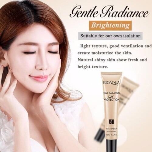 Fashion Makeup For Women BB Creams Primers True Isolation Day Protection Girls Make Up Base Brighten Skin Pre Make up cosmetics