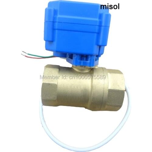 10 pcs of motorized ball valve DN15(1/2") , electrical valve, 2 way