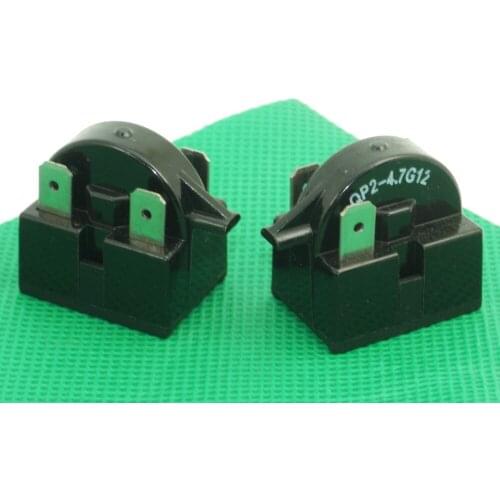 Universal Refrigerator Freezer Compressor PTC Start Relay QP2-4R7 /EP17D 3Pin