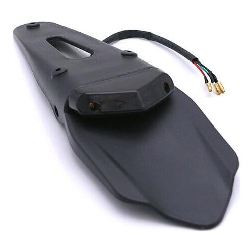 Off-road Motorcycle Dual Sport Dirt Bike Smoke LED Rear Fender Brake Tail Light