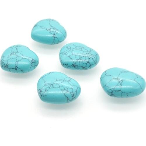 10pcslot multicolors heart shape stone beads pendant opal crystal quartz pendants for decoration