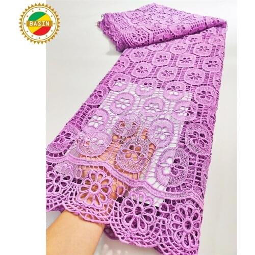 2.5 Yards Net Lace With Sequined And Guipure 100% Cotton Net Tulle Lace Material For Women Celebration Dresses Lace Materials