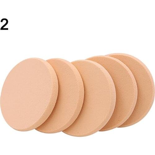 5Pcs/Set Facial Soft Makeup Cosmetic Puff Foundation Blender Face Sponge Smooth Powder Puff Makeup Tool