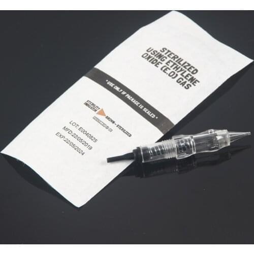 50PCS Revolution Tattoo Needles Permanent Makeup Catridges For Tattoo Machine Kit Eyebrow Needle 1R,2R,3RL,5RL 7RL