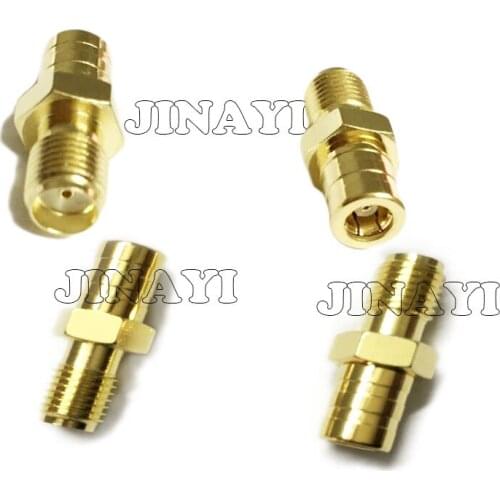 50pcs SMB Female Jack to SMA Female Male Adapter Connector